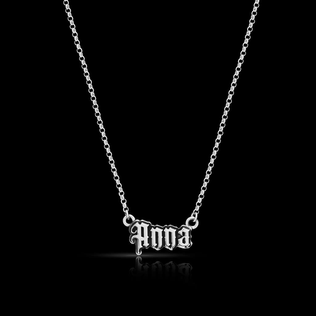 Custom Creature Nameplate Necklace