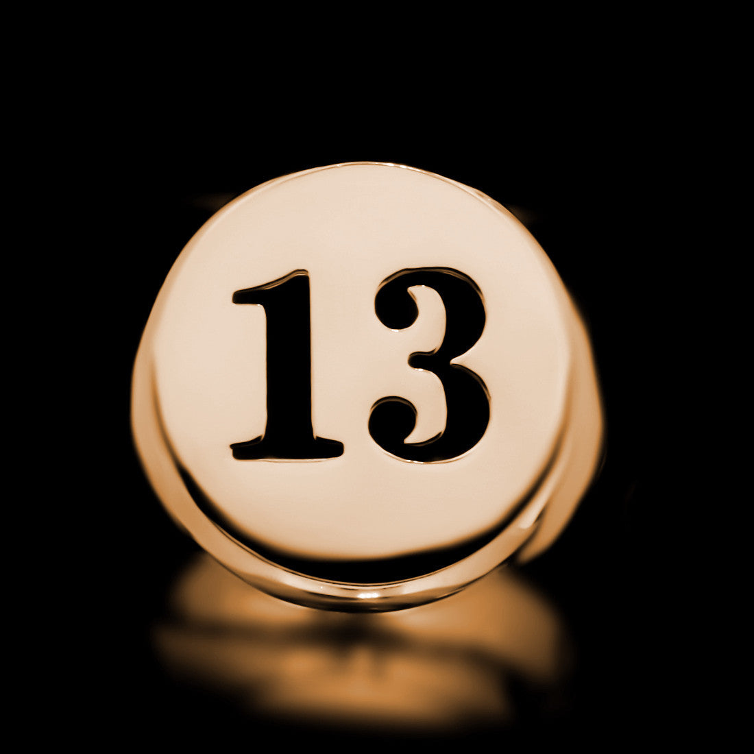 13 Signet Ring - Brass - Twisted Love NYC