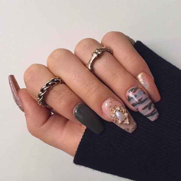 Chain Link Ring - Brass - Twisted Love NYC
