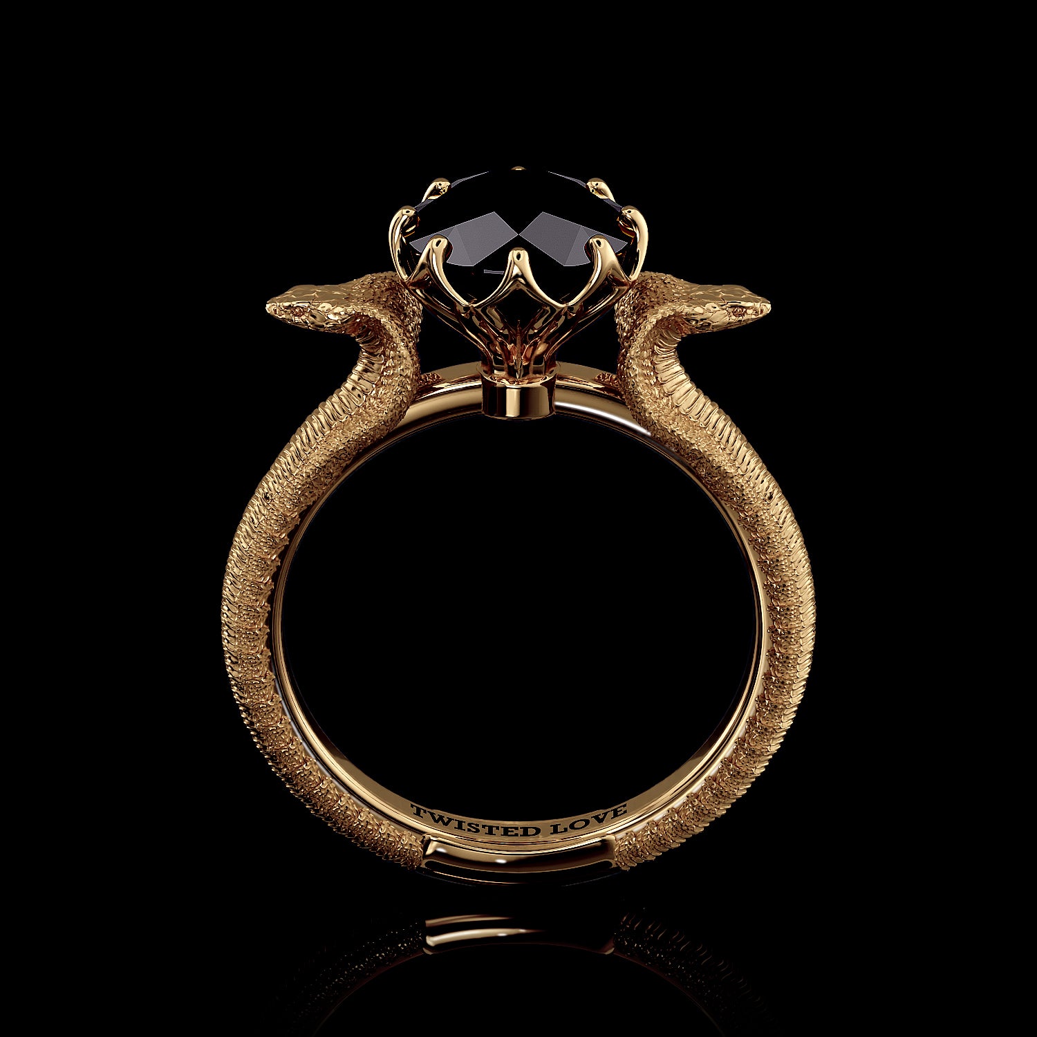 Cobra Ring - 2 Carat - Twisted Love NYC