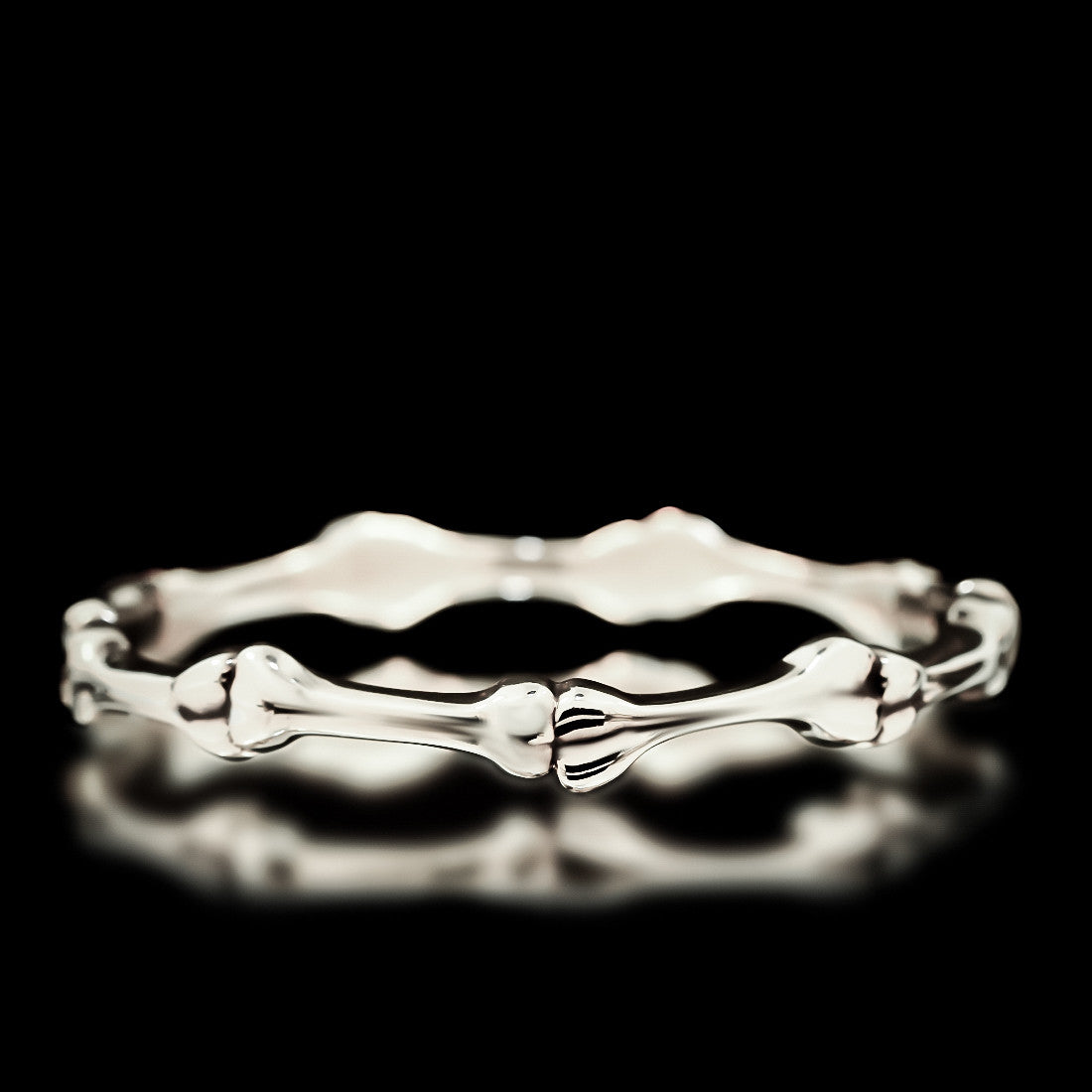 Bone Bangle - Sterling Silver - Twisted Love NYC