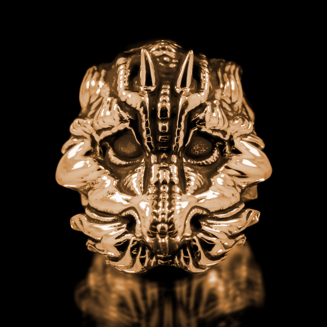 Dragon Ring - Brass - Twisted Love NYC