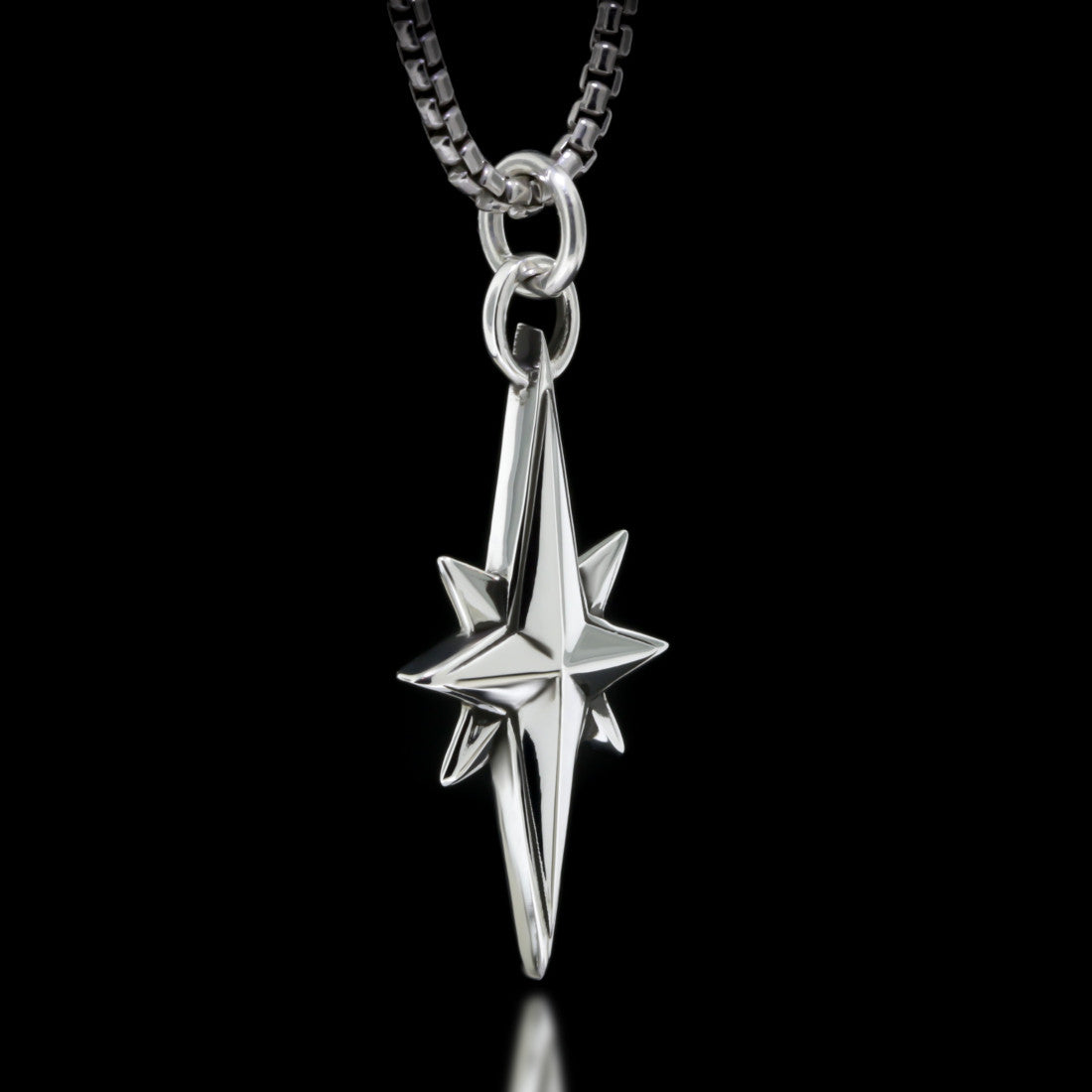 North Star Necklace - Sterling Silver - Twisted Love NYC