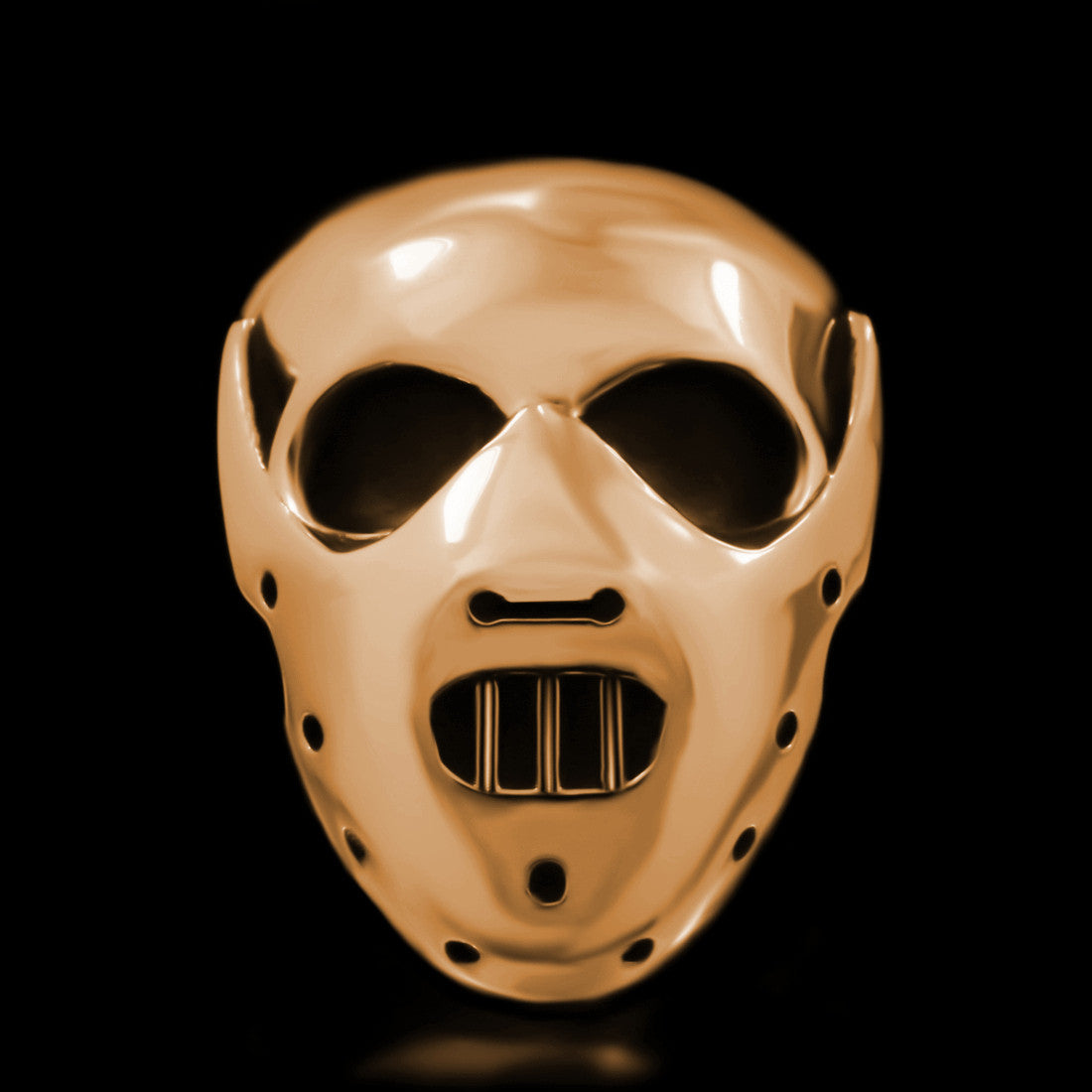 Hannibal Skull Ring - Brass - Twisted Love NYC