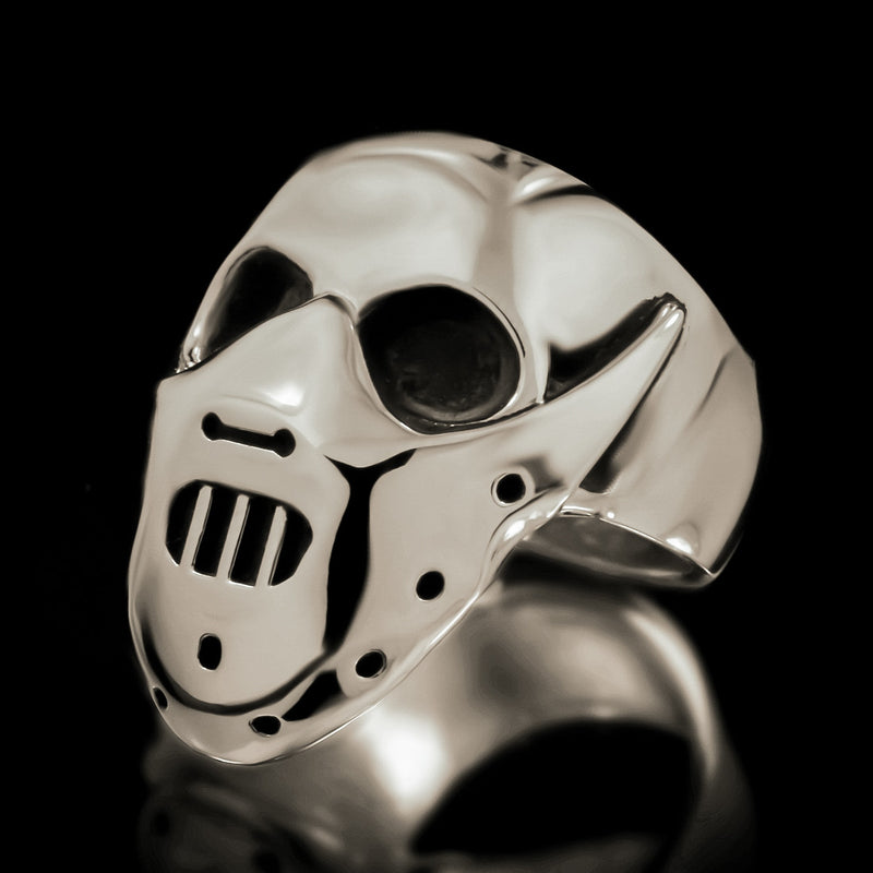 Hannibal Skull Ring - Sterling Silver - Twisted Love NYC