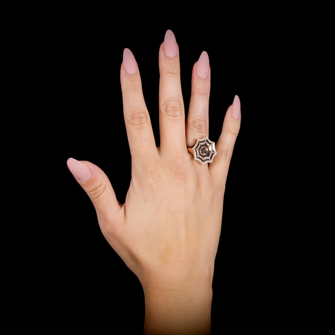 Spider Web Ring - Brass - Twisted Love NYC