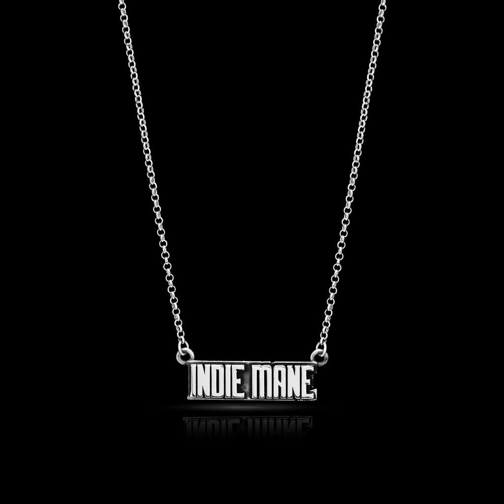 Custom Cinema Nameplate Necklace