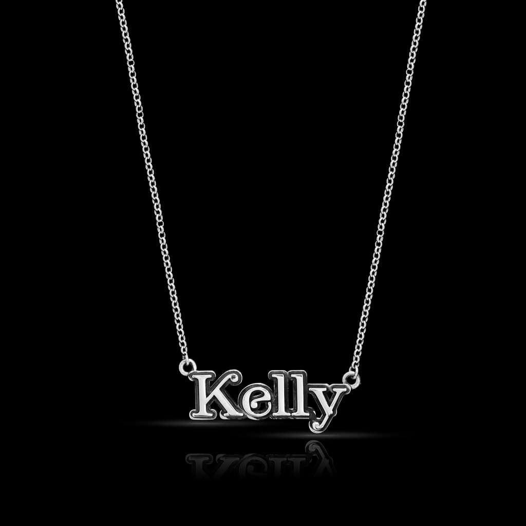 Custom Victorian Nameplate Necklace
