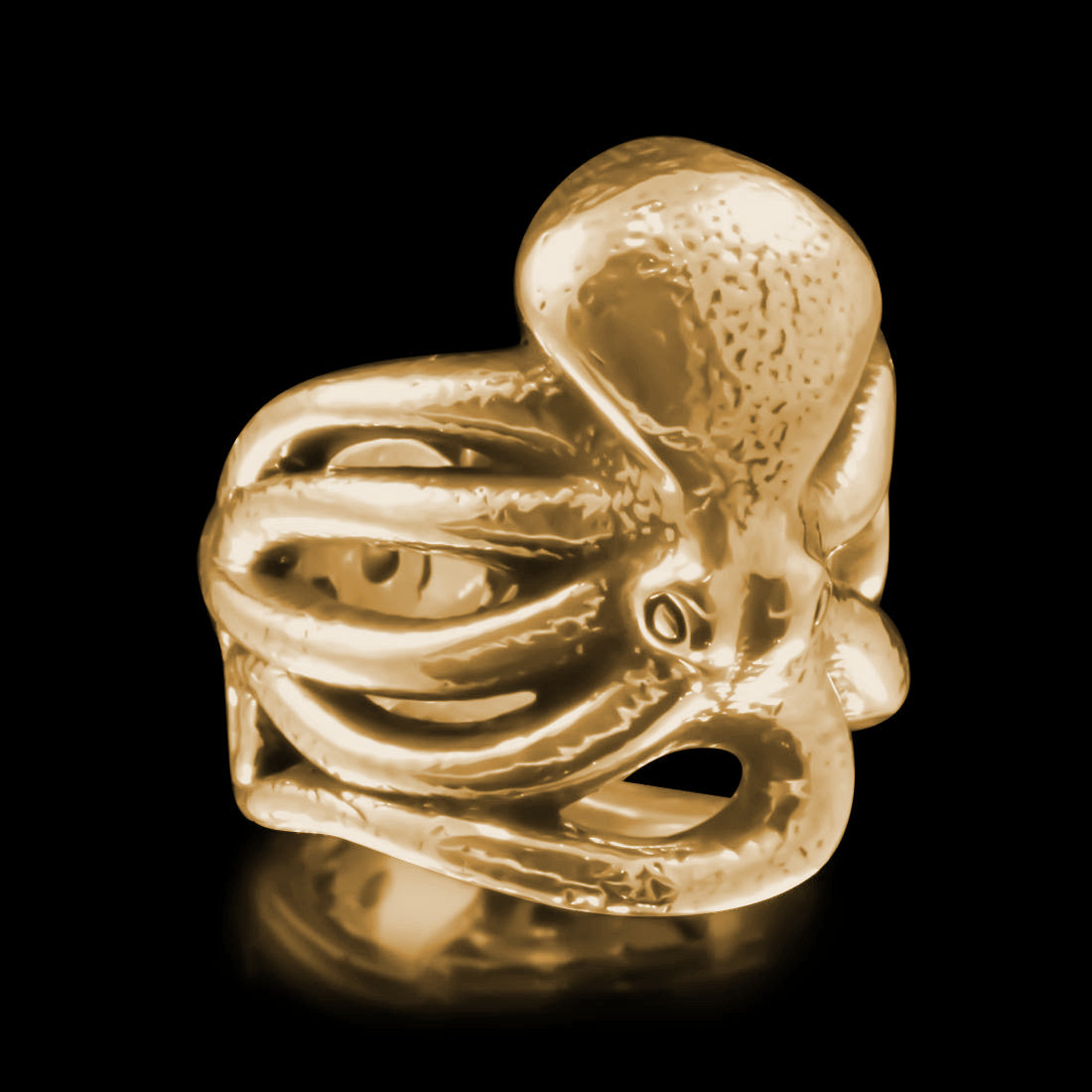 Octopus Ring - Brass - Twisted Love NYC