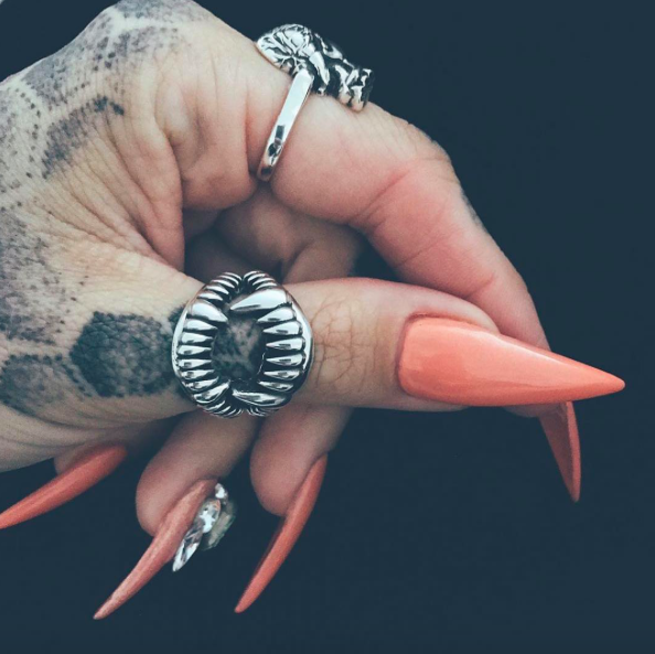 Fang Ring - Brass - Twisted Love NYC