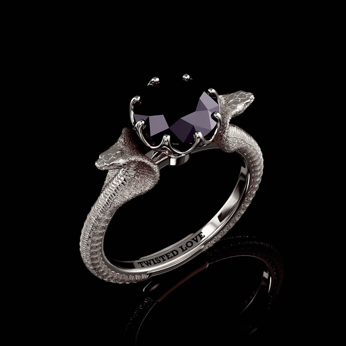 Cobra Ring - 2 Carat - Twisted Love NYC