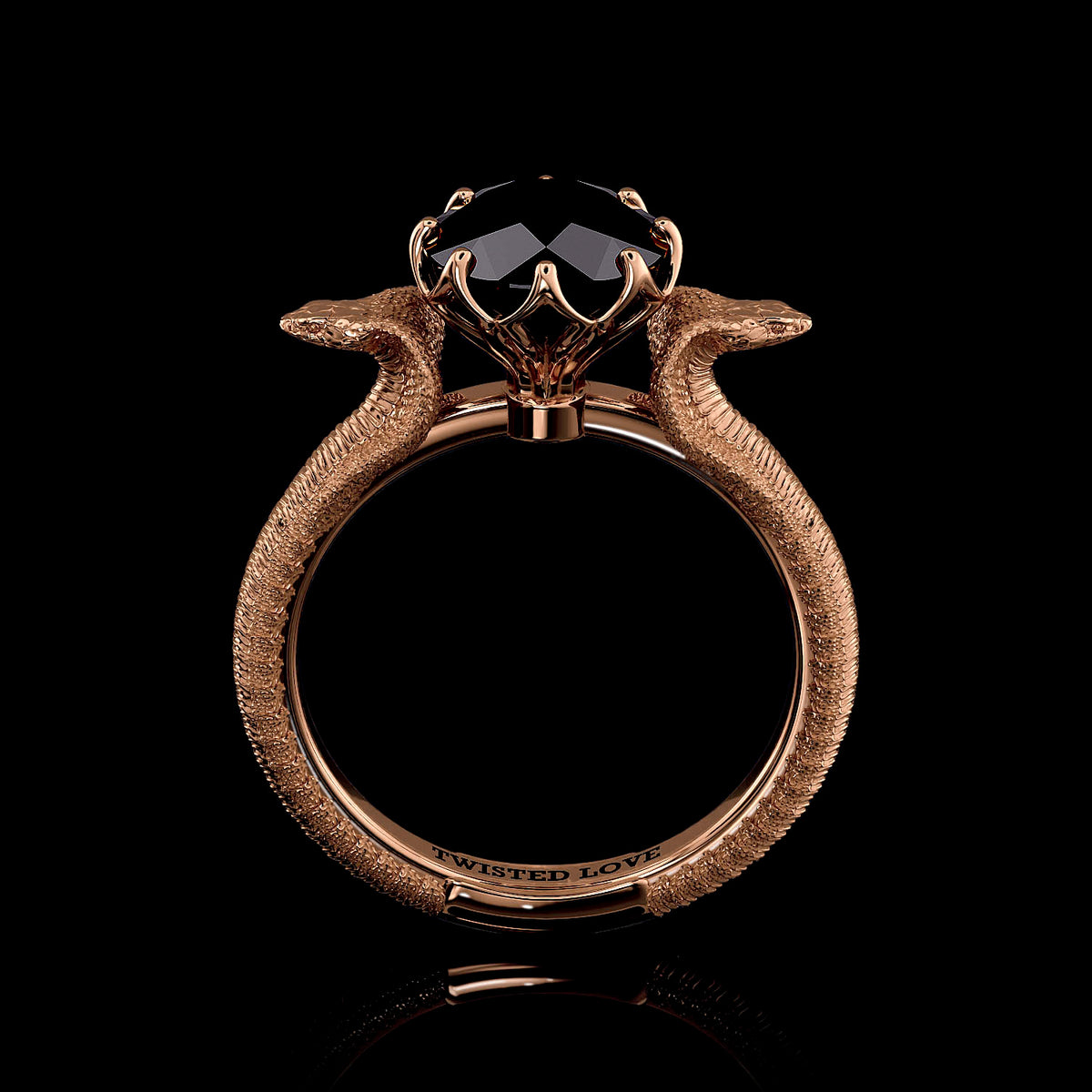 Cobra Ring - 2 Carat - Twisted Love NYC