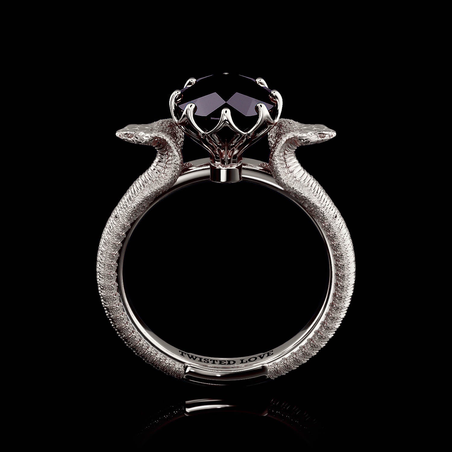 Cobra Ring - 1 Carat - Twisted Love NYC