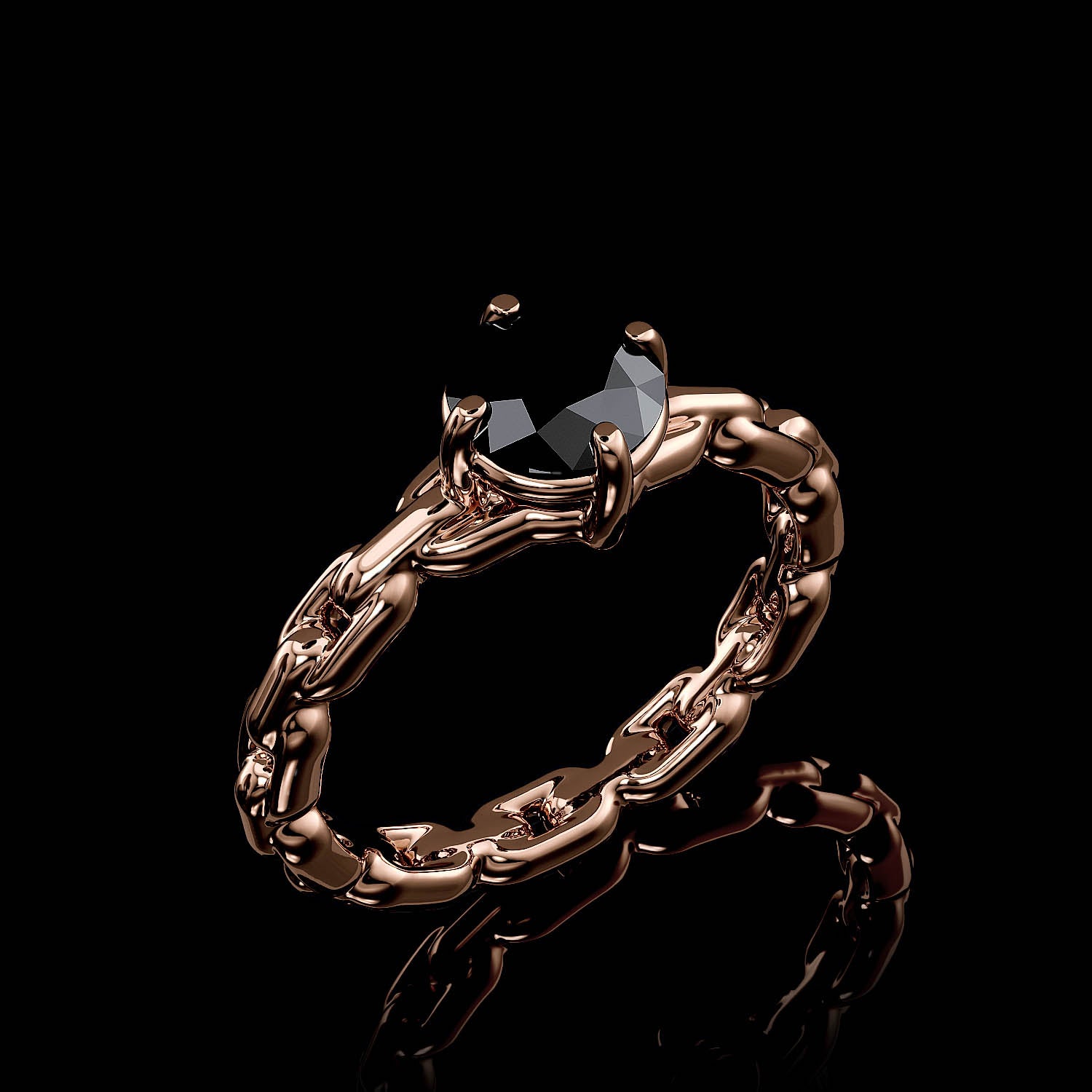 Chained Love - 1 Carat