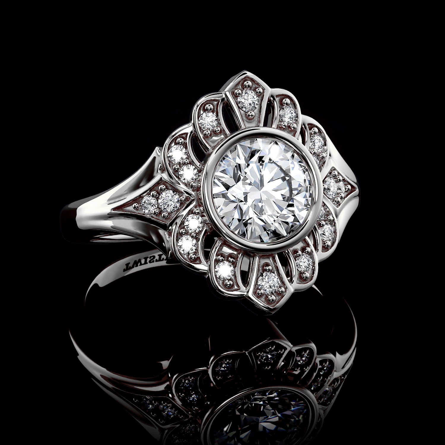 The Alexandra Ring - 1 Carat
