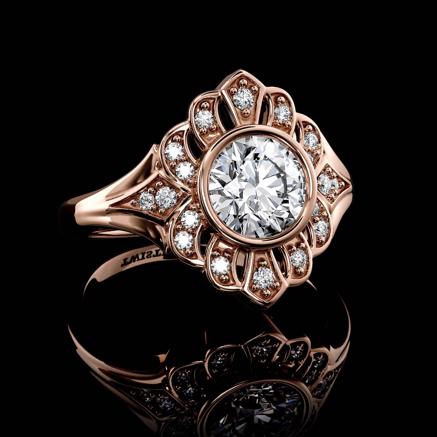 The Alexandra Ring - 1 Carat