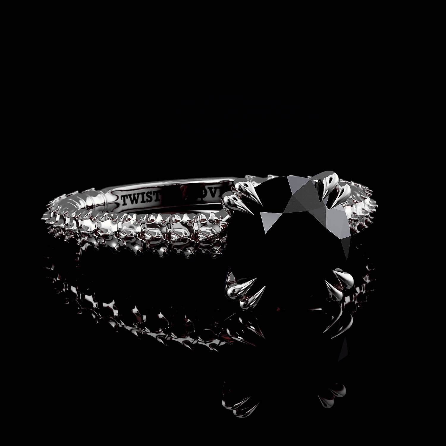 Spine Solitaire - 1 Carat