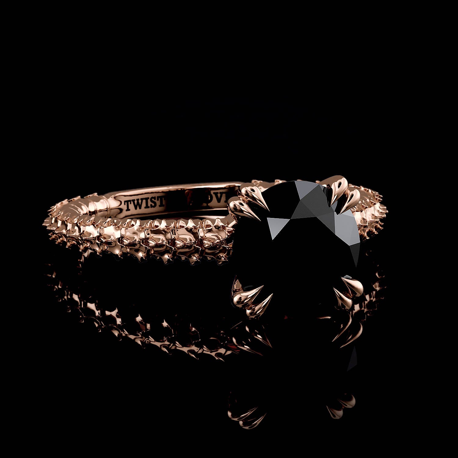 Spine Solitaire - 1 Carat