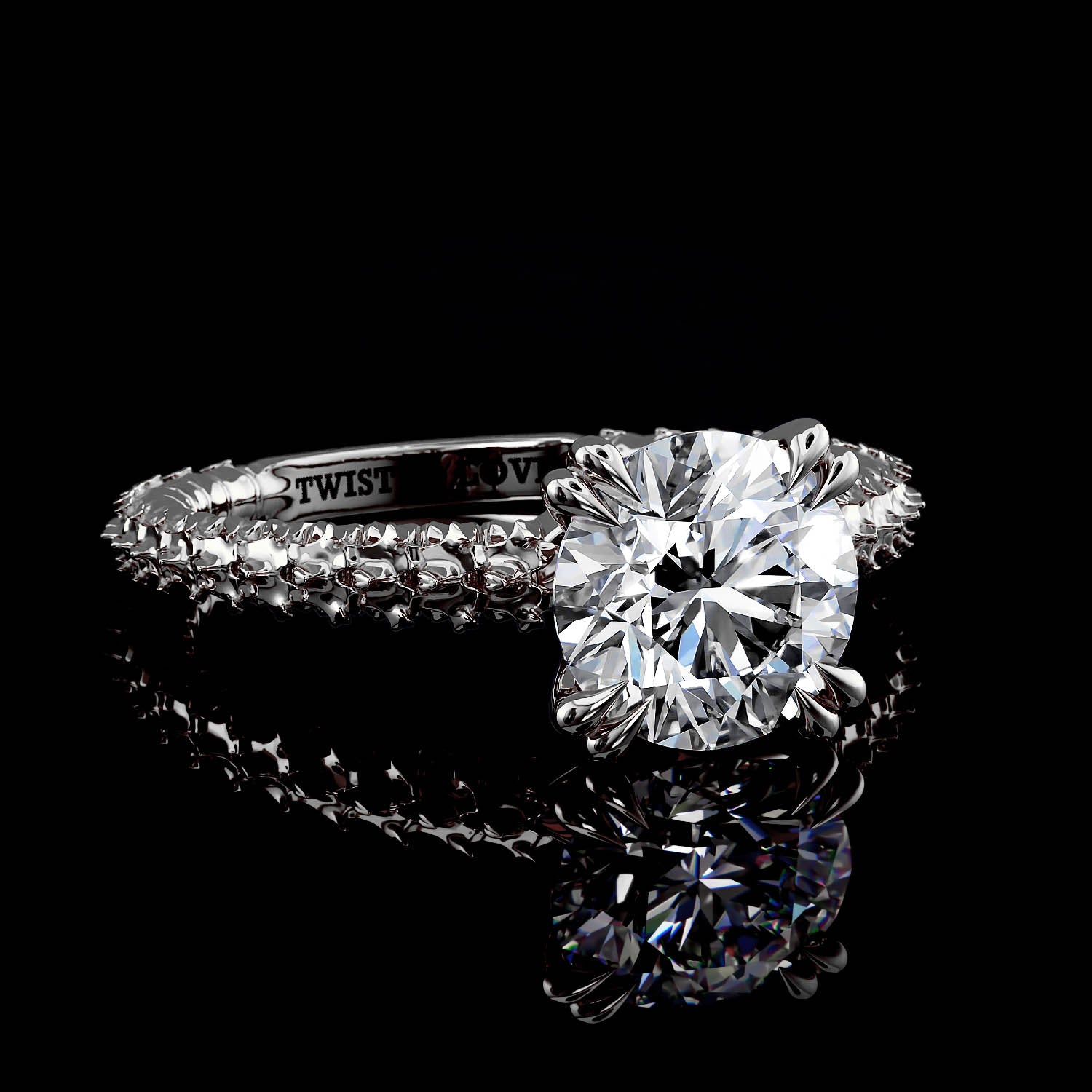 Spine Solitaire - 1 Carat