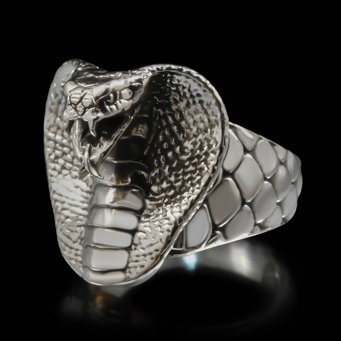 Cobra Head Ring - Sterling Silver - Twisted Love NYC