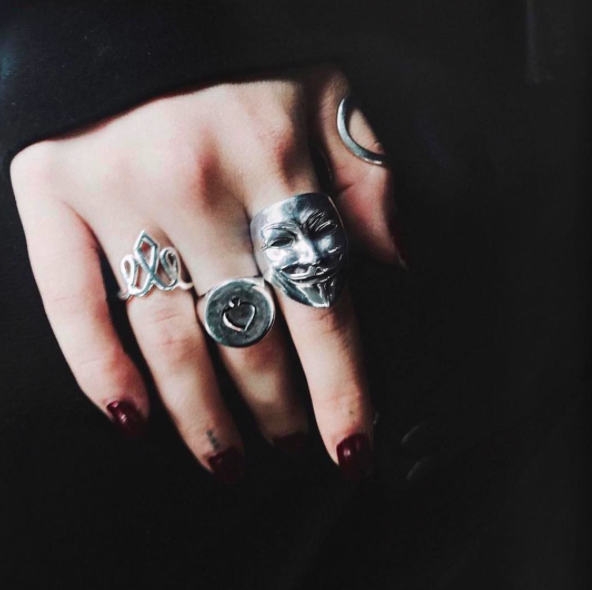 Vendetta Ring - Sterling Silver - Twisted Love NYC