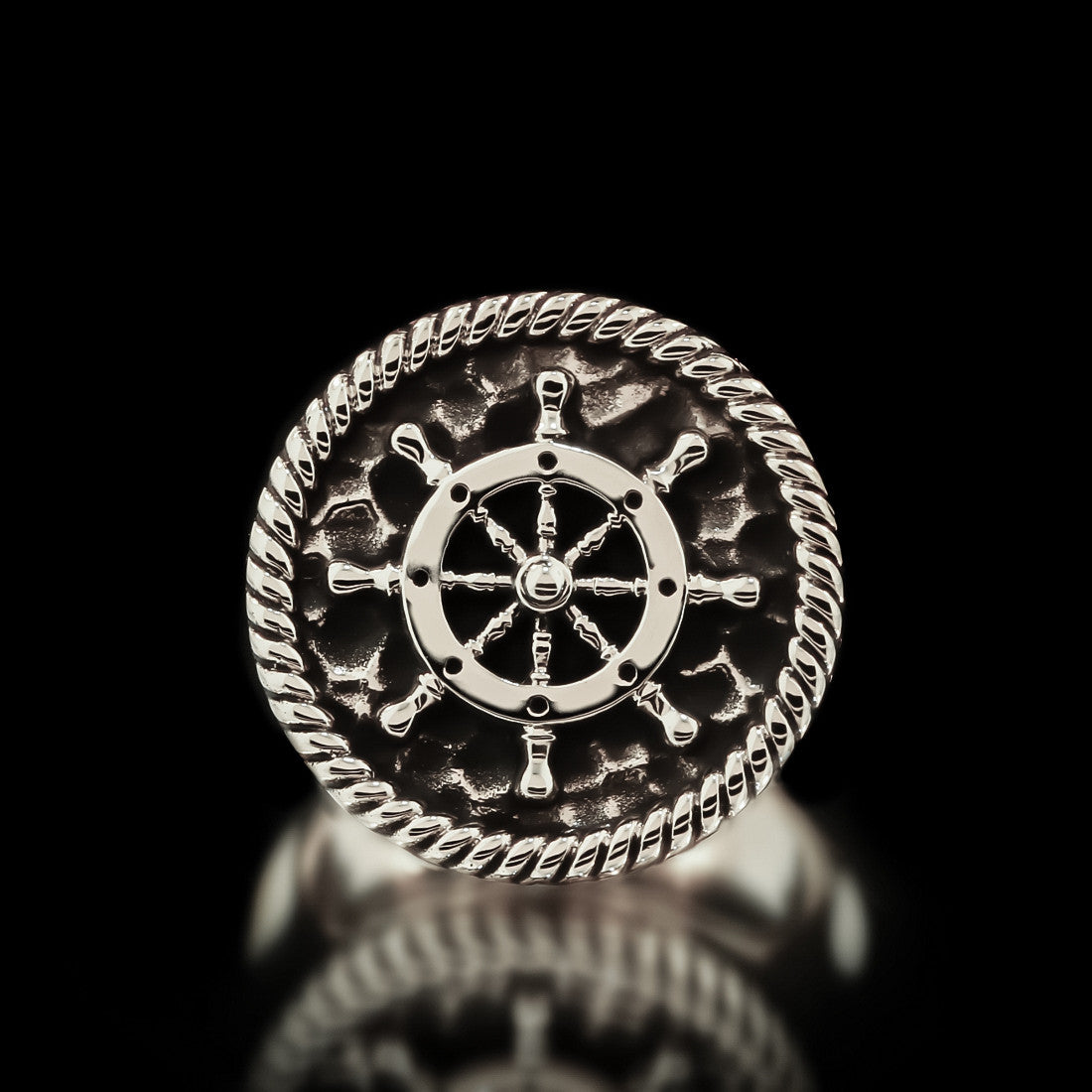 Boat Wheel Ring - Sterling Silver - Twisted Love NYC