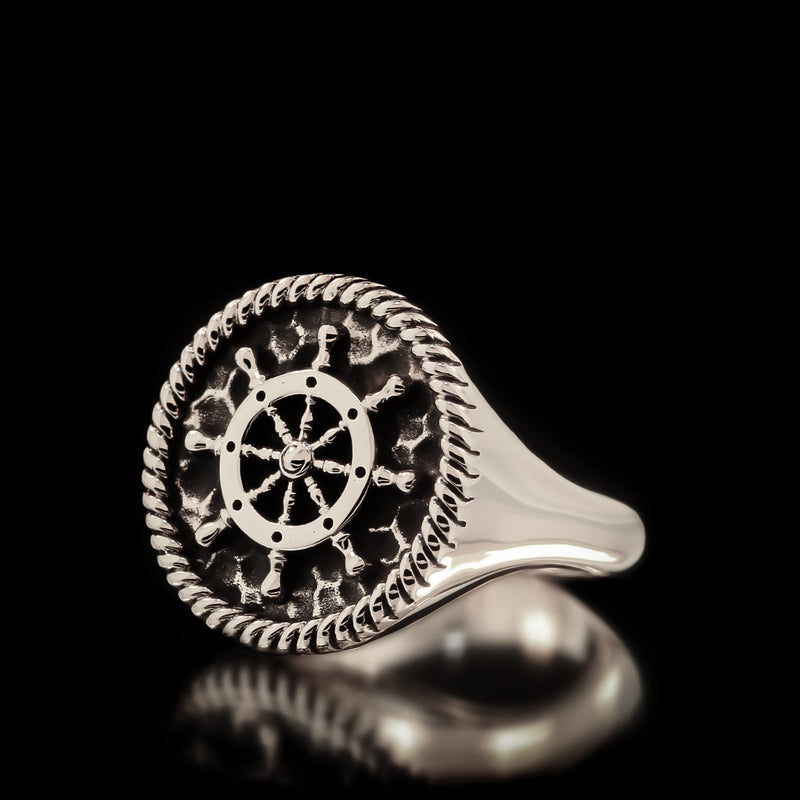 Boat Wheel Ring - Sterling Silver - Twisted Love NYC