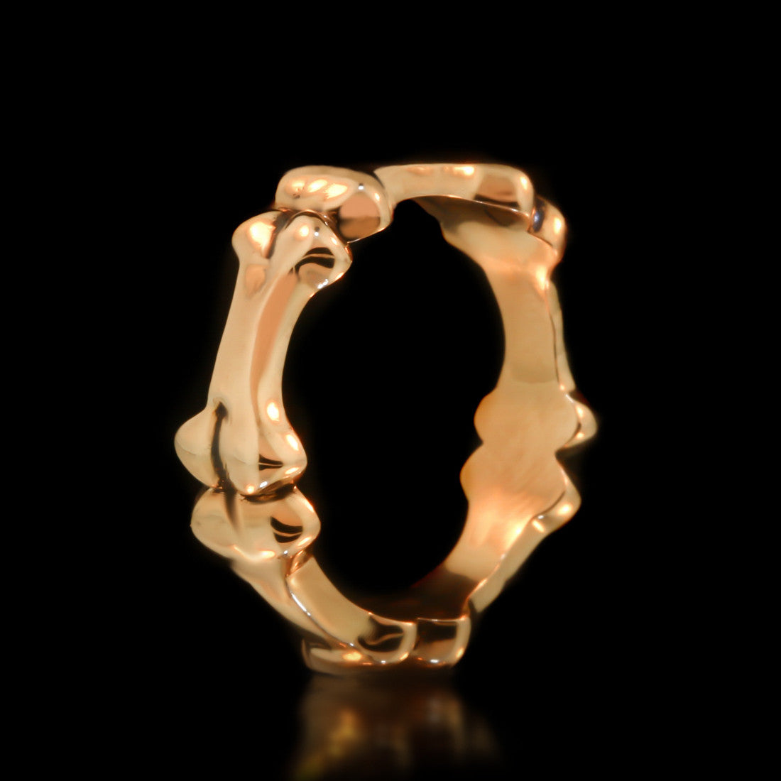 Bone Eternity Band - Brass - Twisted Love NYC