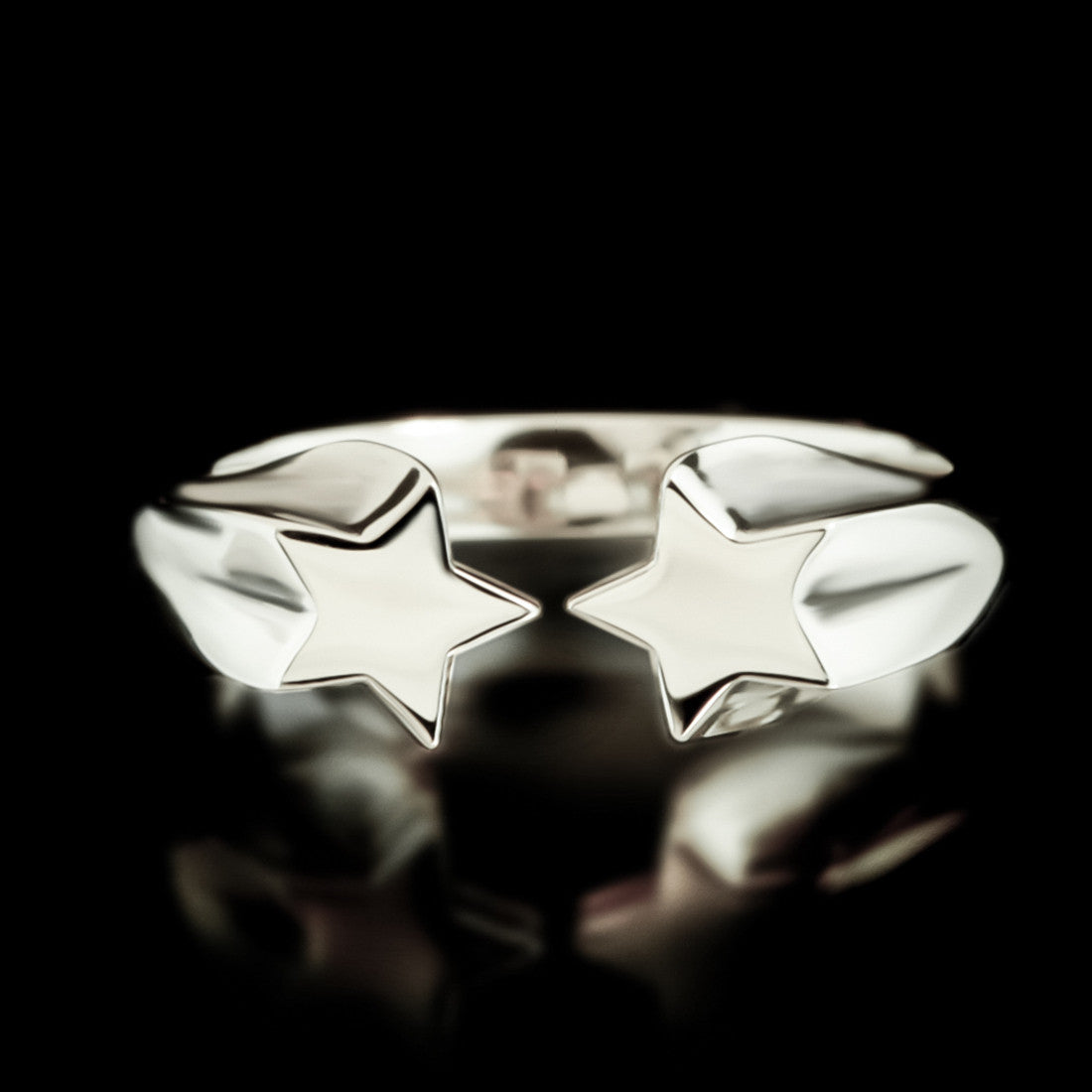 Shooting Star Ring - Sterling Silver - Twisted Love NYC