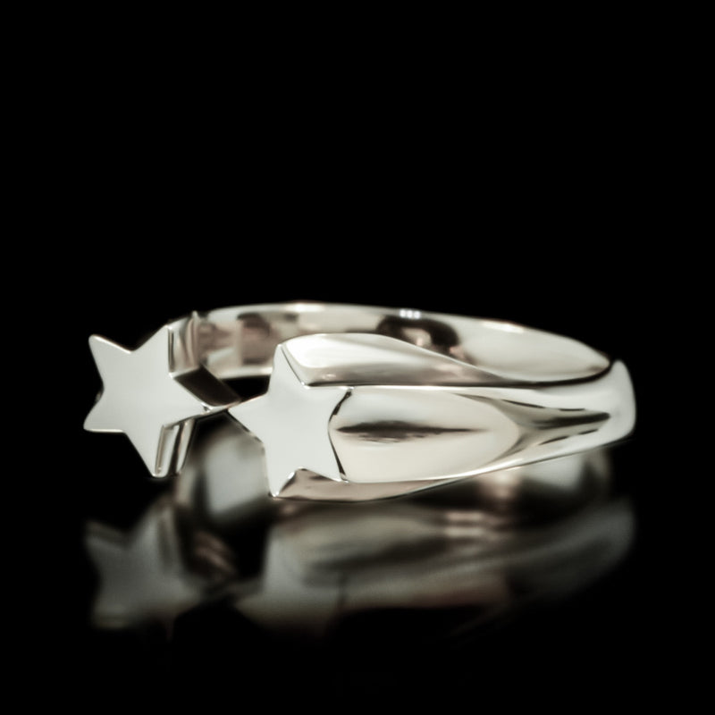 Shooting Star Ring - Sterling Silver - Twisted Love NYC
