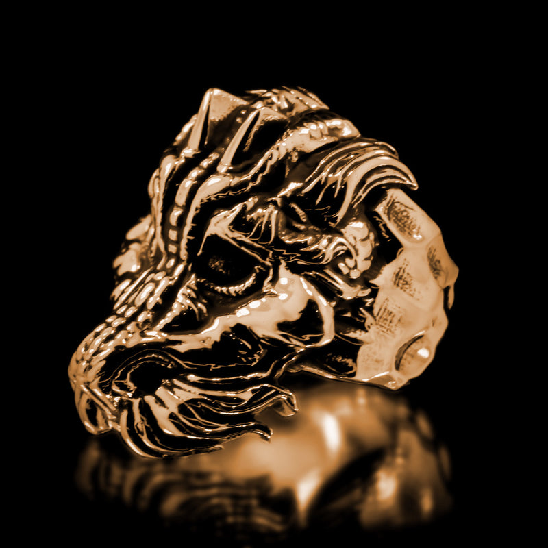 Dragon Ring - Brass - Twisted Love NYC