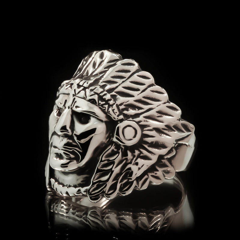 Indian Chief Ring - Sterling Silver - Twisted Love NYC