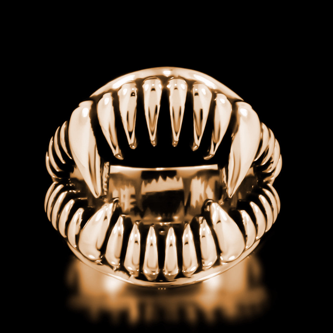 Fang Ring - Brass - Twisted Love NYC