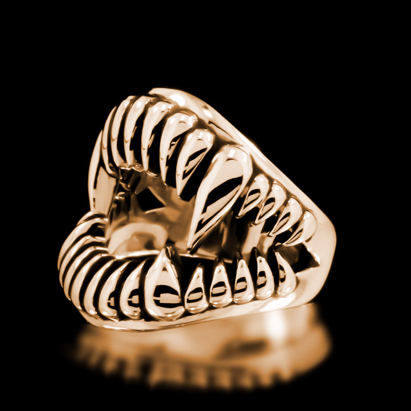 Fang Ring - Brass - Twisted Love NYC