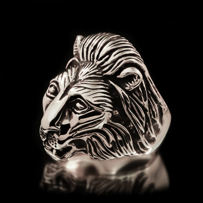 Lion Ring - Sterling Silver - Twisted Love NYC