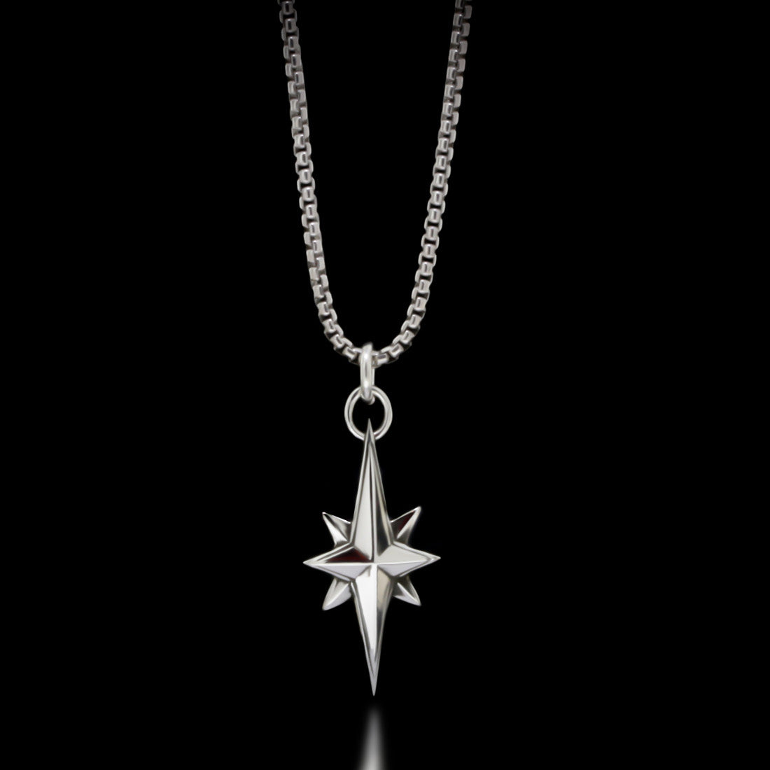 North Star Necklace - Sterling Silver - Twisted Love NYC
