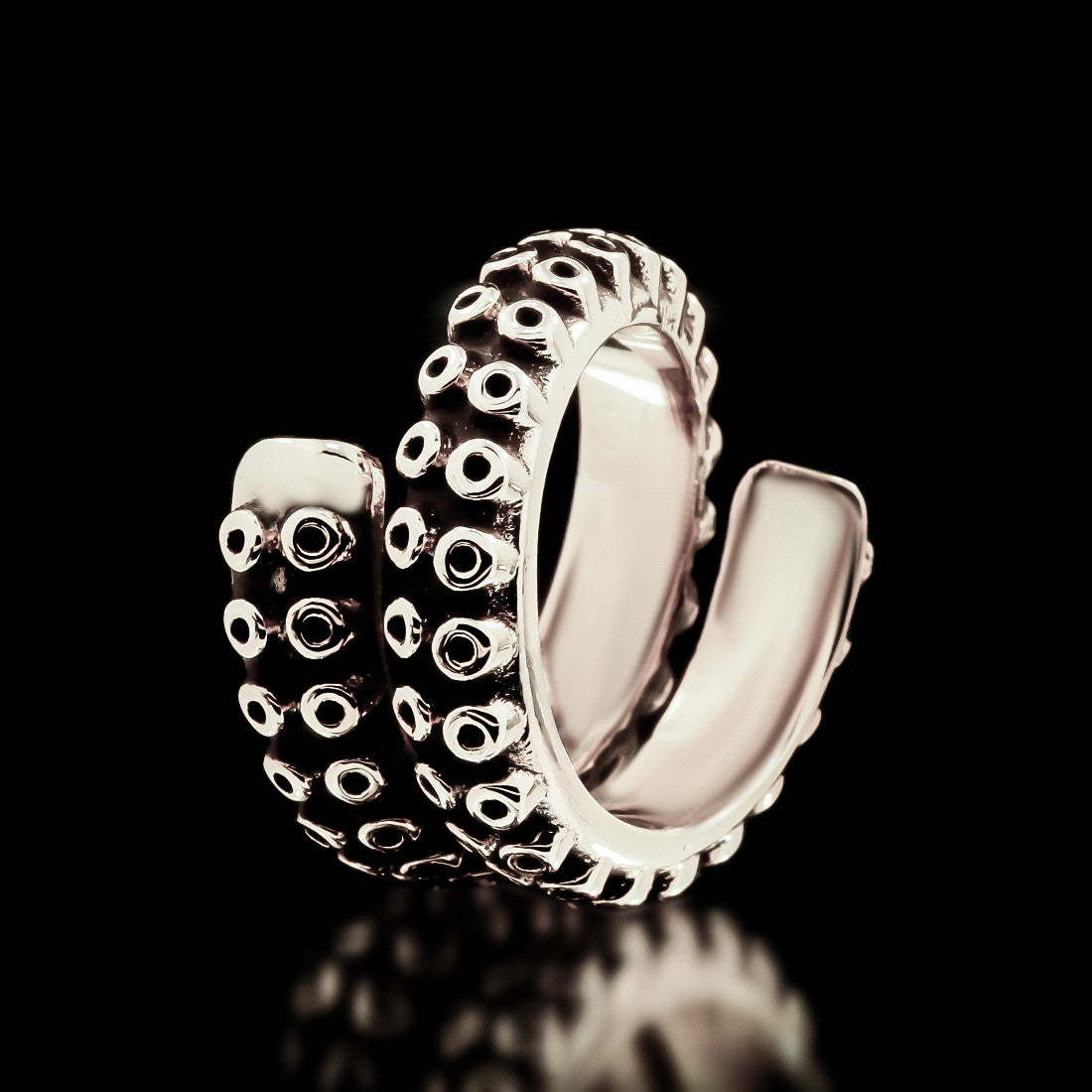 Kraken Tentacle Ring - Sterling Silver - Twisted Love NYC