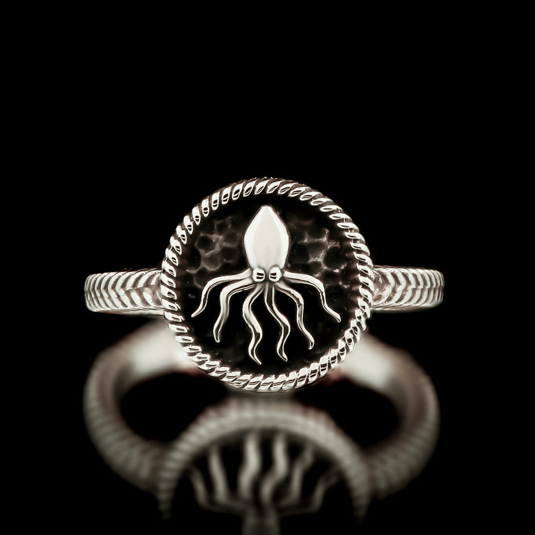 Ladies Kraken Ring - Sterling Silver - Twisted Love NYC