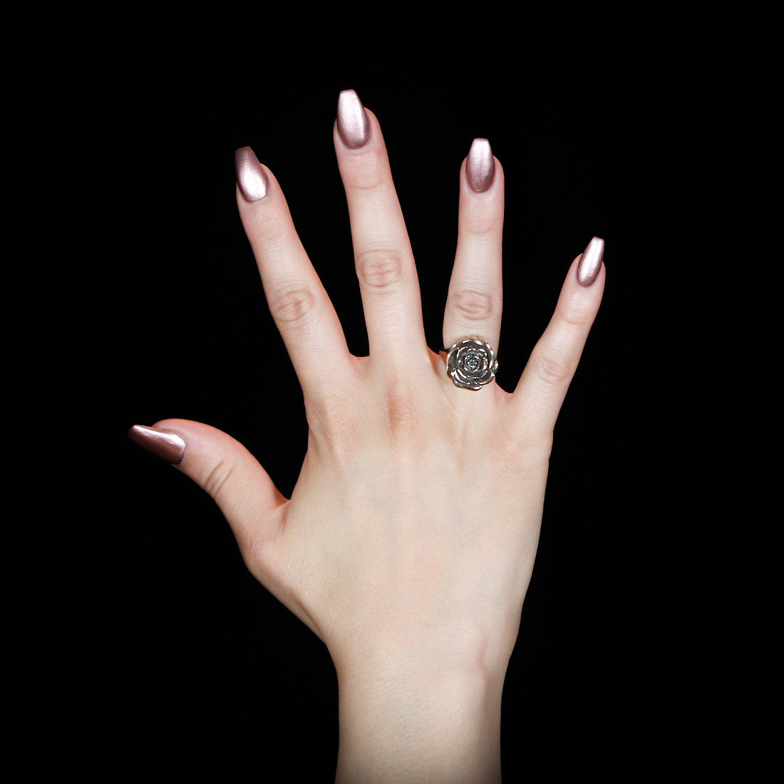 Rose Ring - Brass - Twisted Love NYC