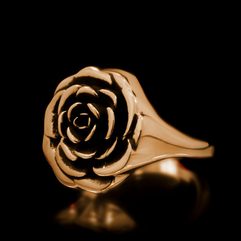 Rose Ring - Brass - Twisted Love NYC