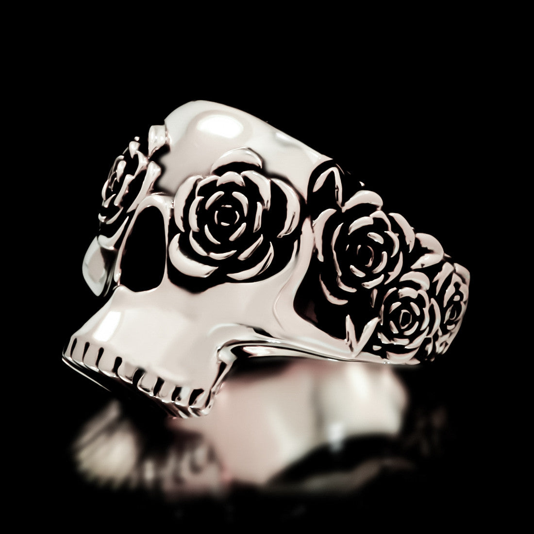 Frida Skull Ring - Sterling Silver - Twisted Love NYC