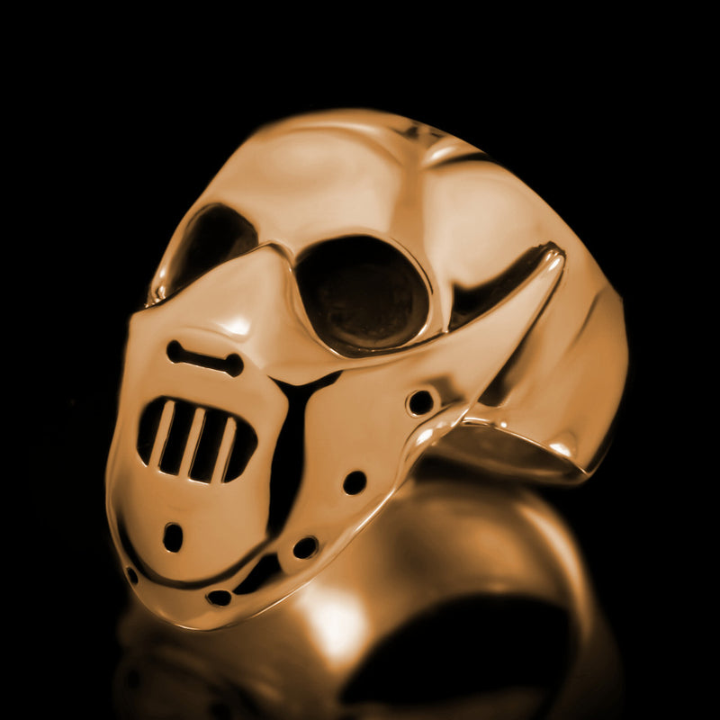 Hannibal Skull Ring - Brass - Twisted Love NYC