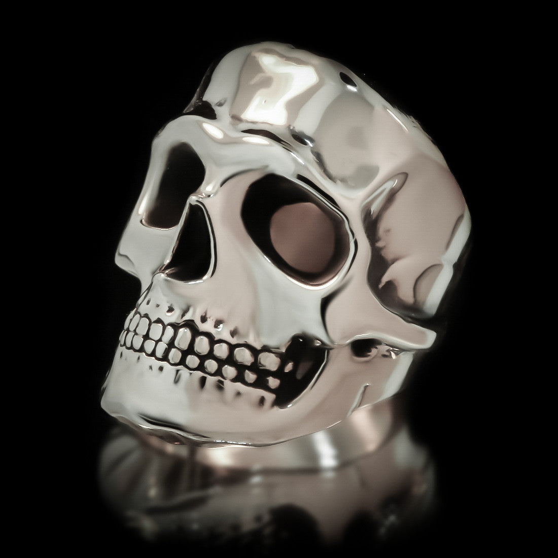 Misfit Skull Ring - Sterling Silver - Twisted Love NYC