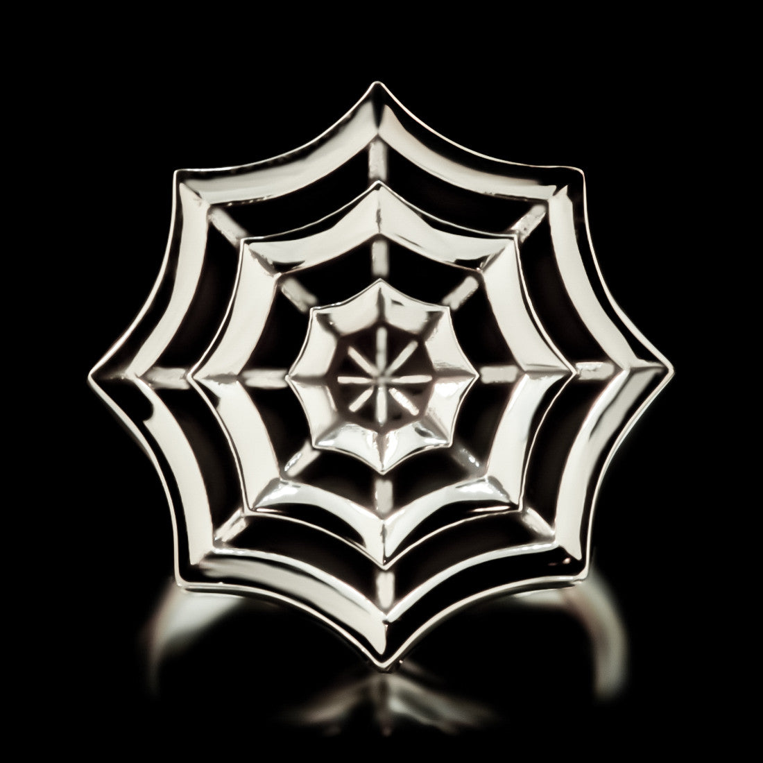 Spider Web Ring - Sterling Silver - Twisted Love NYC