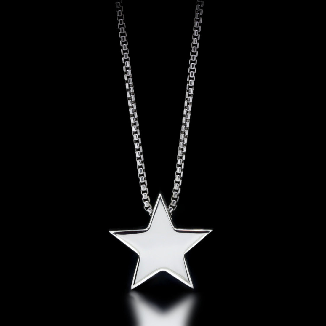 Star Slider Necklace - Sterling Silver - Twisted Love NYC