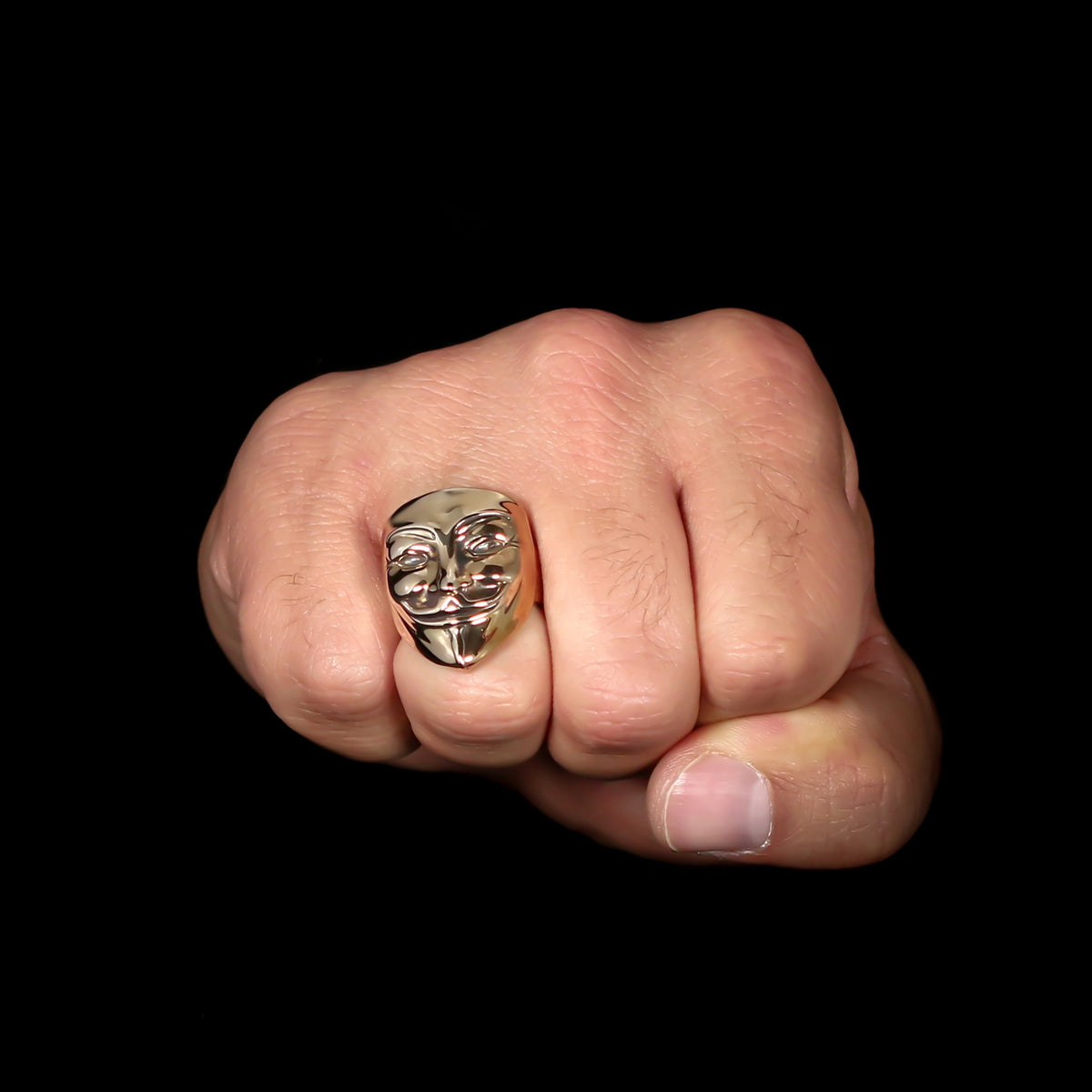 Vendetta Ring - Brass - Twisted Love NYC